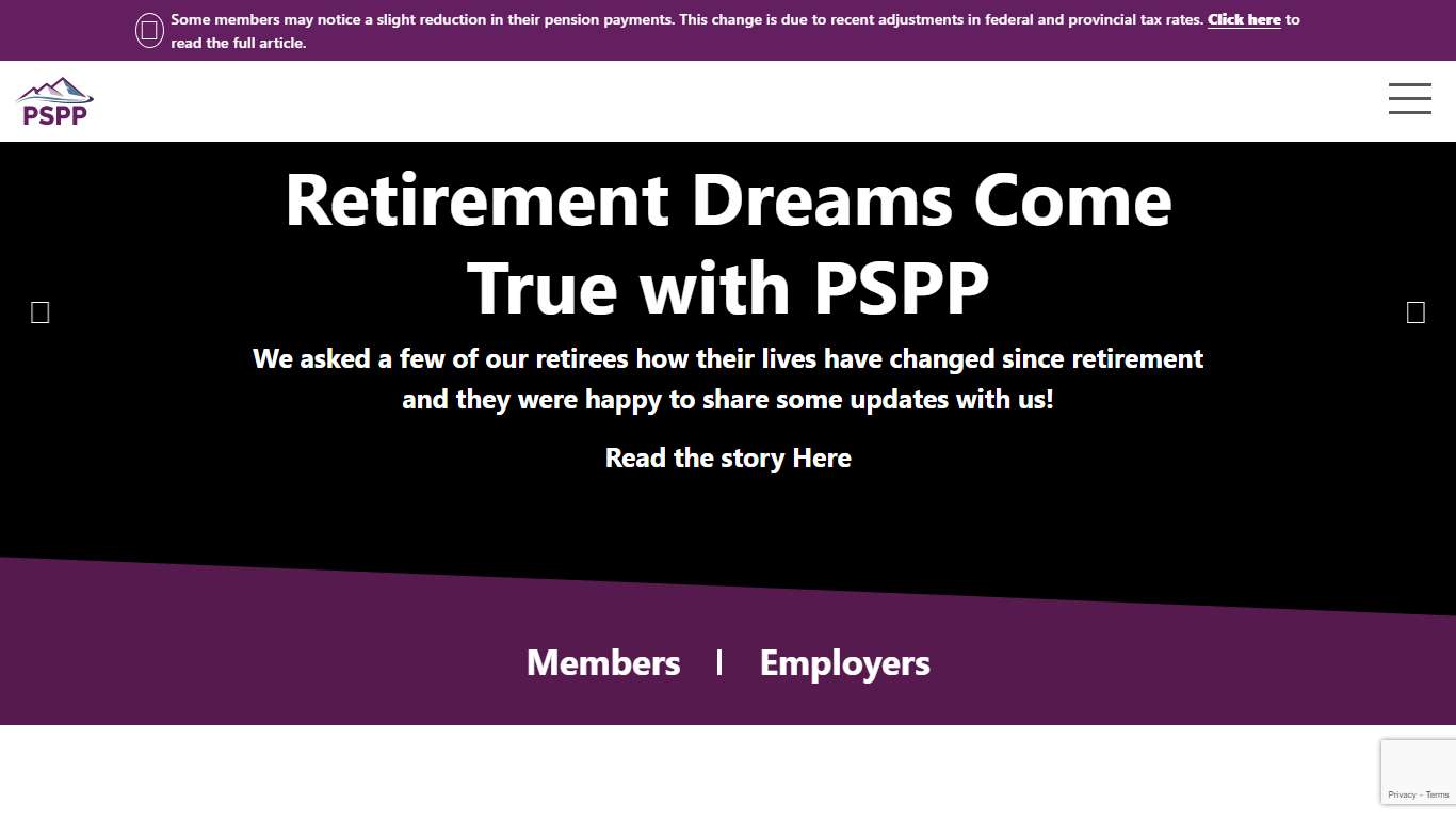 Home - Public Service Pension Plan